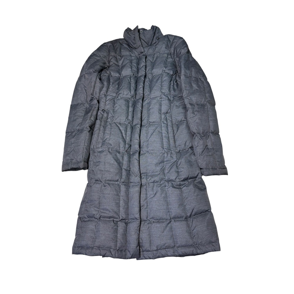The North Face Metropolis Parka Womens XS Gray 550 Down Quilted Puffer Long Coat